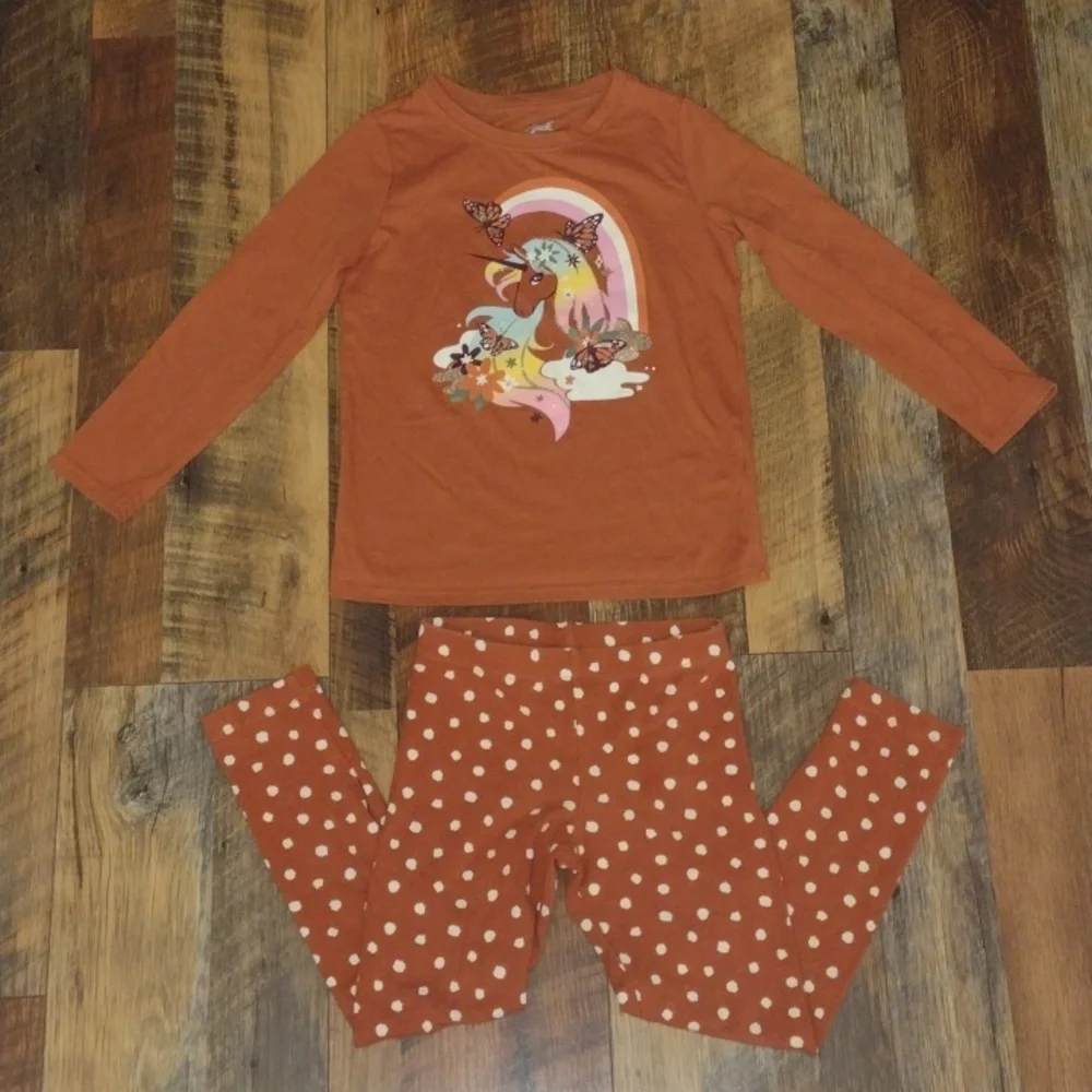 Girls 4/5 Unicorn outfit By Cat & Jack